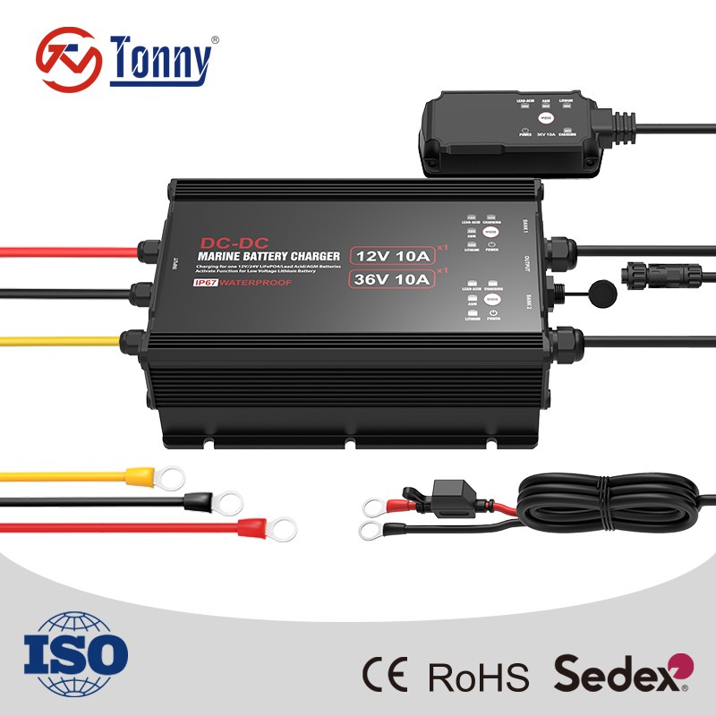 12V 10A DC-DC Battery Charger