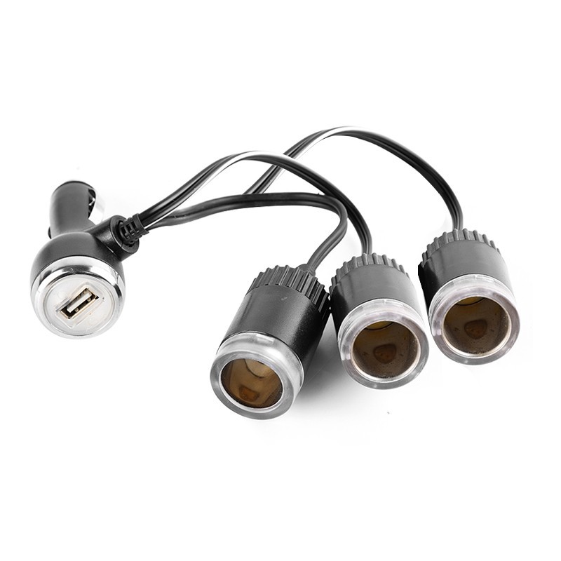 12V Cigarette Lighter Plug Splitter 3 Socket best